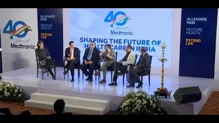 Panel discussion on: 'Shaping the future of healthcare in India'.