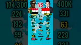 Who Is Stronger in 2026? | Sudan vs Indonesia Military Power