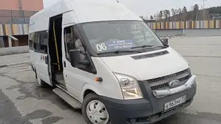 Нижегородец-222702 (Ford Transit) | В 963 МЕ 19 | маршрут 06 | г.Екатеринбург