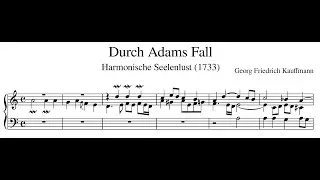 Georg Friedrich Kauffmann – Durch Adams Fall
