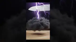 Storm Slice: The Cloud Cutter &mdash; #ASMRDestruction #CinematicSurrealism #ElectricImpact #spiderman