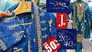 J. Iqbal Day Flat 40%& 20% Off Sale 2025 🥳❤️ | J. Youm E Iqbal Sale 2025 | J.