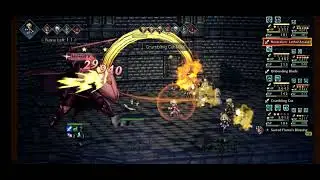 Octopath COTC Warrior tower EX5 fight