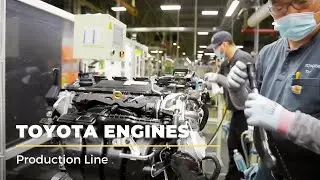 Toyota Engines Production Line | Toyota Motor Plant in US | How Toyota Engine is Made