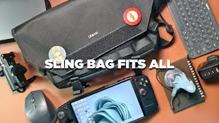 Cheap Premium sling bag that fits my lenovo legion go! Ulanzi BC08