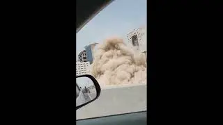 maqqah me purani imarat ko kese giraya dekhe