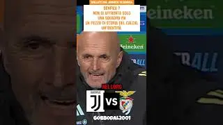 ⚡ Spalletti sulla sfida col Benfica: &ldquo;Non affronti solo una squadra&hellip; ma una LEGGENDA!&rdquo; ⚽🔥 #spalletti