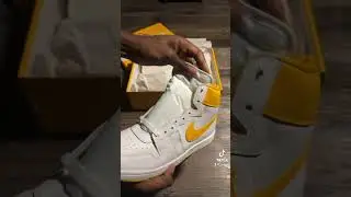 UNBOXING THE NIKE AIR SHIP GOLD! #shorts #sneakers #airjordan