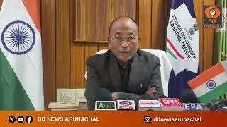 State Election Commissioner Rinchin Tashi Brief on Polling Percentage