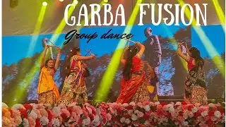 Garba dance ||college fest|| ghor andhari re|| group dance  easy choreography 