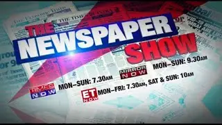 The Newspaper Show on  Mirror Now | #TheNewspaperShow | 4th May 2020