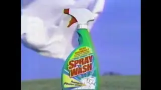 publicit&eacute; Spray 'N Wash 2002