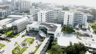 Drone Footage of Bayfront Health St. Petersburg Repainting Project