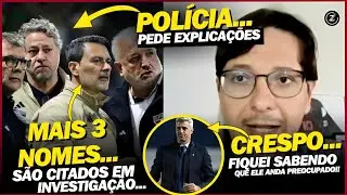 Crespo preocupado, Mais 3 nomes citados em investigação no SPFC, Janela e mais