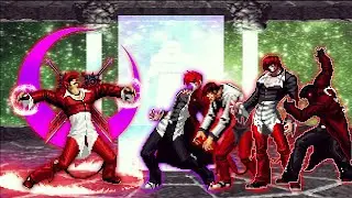 [KOF Mugen] Clone 35 Vs Ultimate Orochi Iori Yagami Team