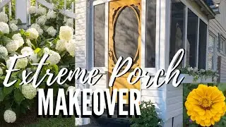 Extreme Home Makeover | Spring outdoor project | Adding colour | Scraps DIY