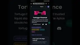 tortuga #airdrop  crew3 Quest Compalte For earn crypto token free Project of Aptos