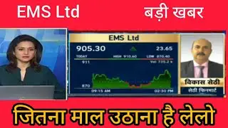 EMS Lts share Latest News, EMS Ltd share Target, Ems share chart analysis, Ems Ltd share today News