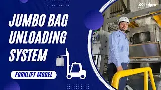 The Jumbo Bag Unloading System: Forklift Model  #jumbobagunloading #materialhandlingsolutions