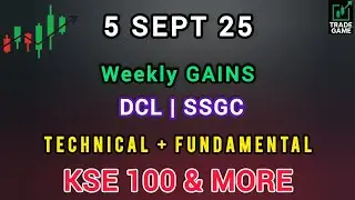 PSX Technical & Fundamental Analysis | DCL | SSGC | Trade Game
