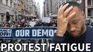 Усталость от протестов. Белые либеральные женщины &mdash; платные протестующие. Им больше нечем заняться.