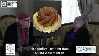 Rick Godley's ATL  All Things Local  'Night of Cakes Fundraiser' for Quota of WM  Jennider Bass
