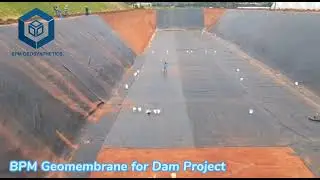Farm Geomembrane Dam Pond Liners for Irrigation Dam Project