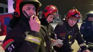 Учения МЧС на станции метро 