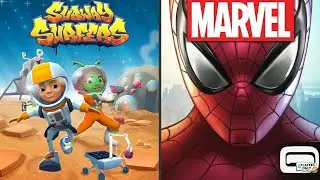 Subway Surfers🏄‍♀️HOUSTON VS 🕷️ MARVEL Spider-Man Unlimited!