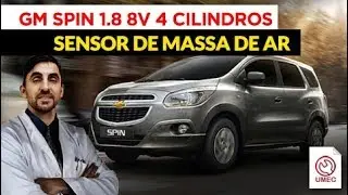 GM Spin 1.8 8v 4 cilindros - Sensor de Massa de Ar