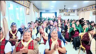 गोरखा बजारमा घले ल्होसर को रमाईलो