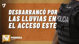 URGENTE: una mujer perdió el CONTROL y se DESBARRANCÓ en el Acceso Este