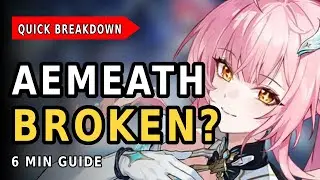 Aemeath BROKEN? | 6-Min Kit Breakdown (Build + Teams) | WuWa