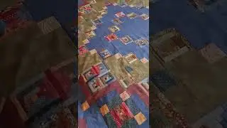 🌷Огромное Лоскутное Одеяло #пэчворк #рукоделие #лоскутноеодеяло #sewing #patchwork