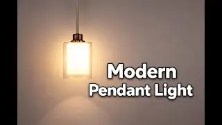 Frosted Glass Pendant Light Review &mdash; 5