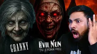 ESCAPING FROM NANI AND DADI AGAIN!!! | GRANNY 2 | EVIL NUN | LIVE