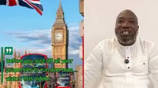 Sold everything to travel abroad? This confession will shock you... Nigerian UK based Speaks