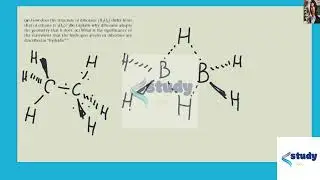 [Chemistry] How does the structure of diborane   differ from that of ethane   Explain why diborane a