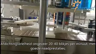 Automatische metalen blikje sluitmachine voor Dia190mm,blikjes container naaimachine aangepast