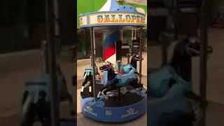 Gallopers Carousel Kiddie Ride - Leisurematic