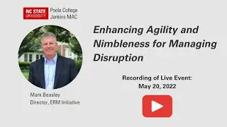 Enhancing Agility and Nimbleness for Managing Disruption