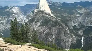 Half Dome from Washburn Point, Yosemite California