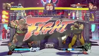 USF4 Ranked - Trash hacker Zangeif