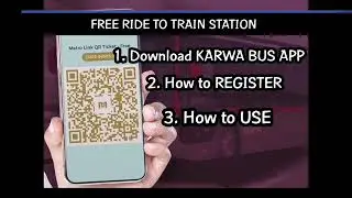 METROLINK Bus App l KARWA BUS APP l QR Code Tickets l FREE Ride to Metro Station.