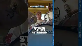 Stolen drums returned to musician after theft