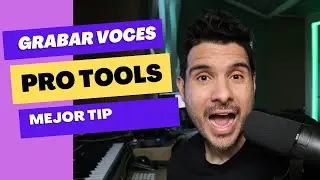 Cómo Grabar y Editar VOCES en PROTOOLS para tener la mejor toma - Tip para hacer comp