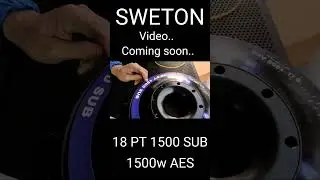 SWETON 18PT 1500 SUB SPEAKER #shorts #speaker