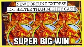 MOVE OVER MIGHTY CASH ! NEW FORTUNE EXPRESS IS LOT BETTERT ! BONUS AFTER BONUS AT CHOCTAW DURANT