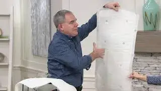 Aqua Pedic Extra Long Cushioned Bath Mat with Microban on QVC