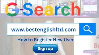 Best English Ltd Sign-Up In English Video | How to Register a New User  in Best English Ltd.